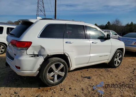 2015 Jeep Grand Cherokee Overland z USA, uszkodzony, nr VIN 1C4RJFCG1FC157625